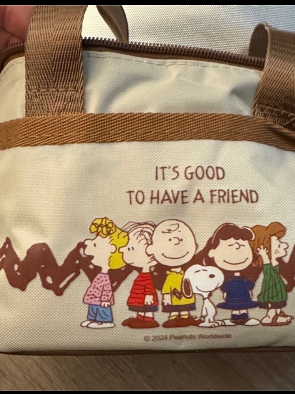 Snoopy Insulated Lunch Bag NEW 🏷️ - Picture 6 of 8